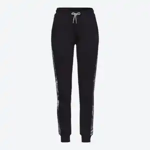 Damen-Jogginghose mit reflektierenden Details, Black