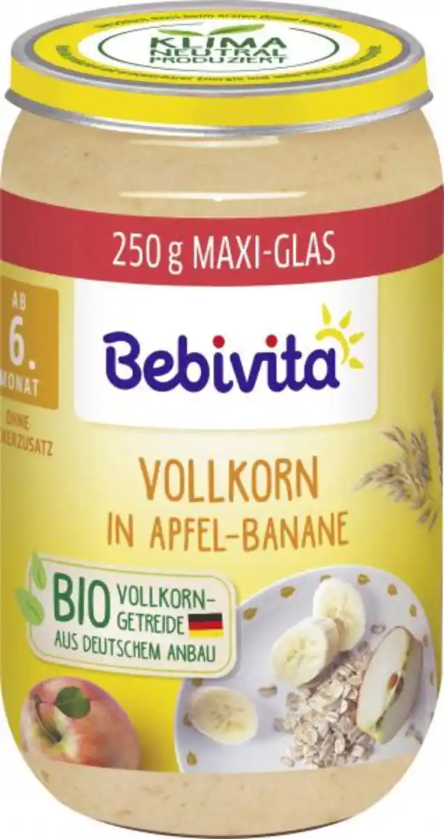 Bild 1 von Bebivita Vollkorn in Apfel-Banane