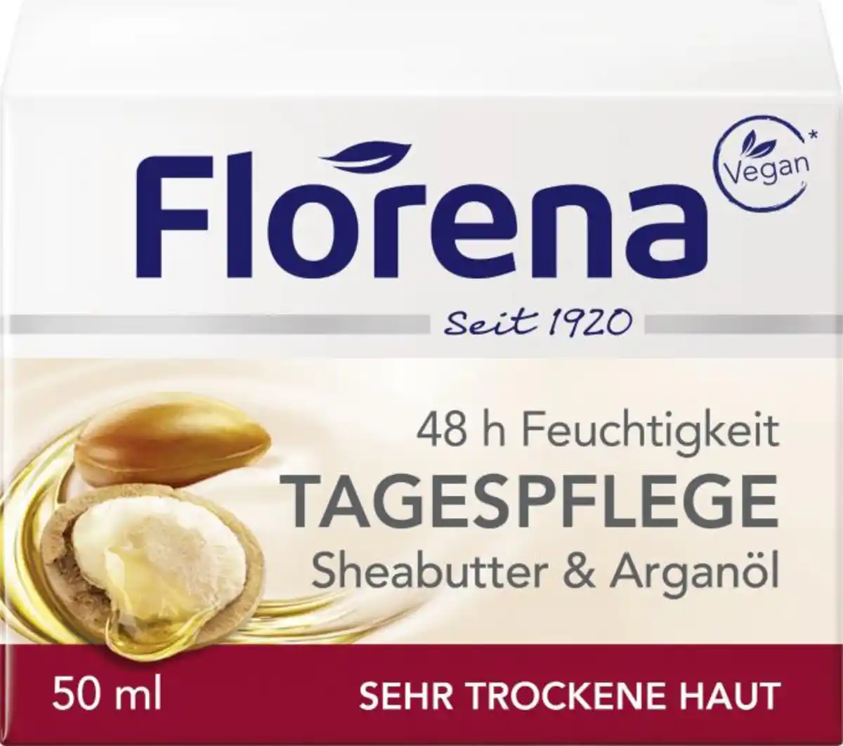 Bild 1 von Florena Sheabutter & Arganöl Tagespflege