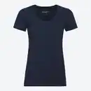 Bild 1 von Damen-T-Shirt mit V-Ausschnitt, Dark-blue
