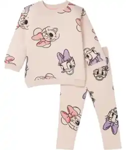 Minnie Mouse Jogginganzug, 2-tlg. Set, hellrosa