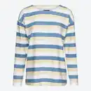 Bild 1 von Damen-Pullover mit bunten Streifen, Blue