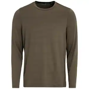 Herren Sport-Langarmshirt im Basic-Look OLIV