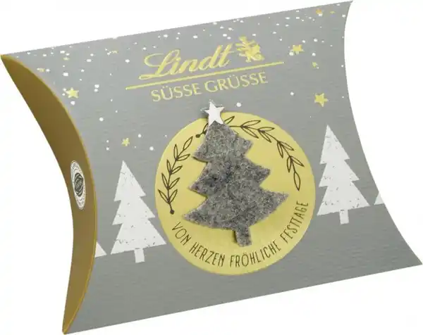 Bild 1 von Lindt Süsse Grüsse Filz Edition kleines Kissen