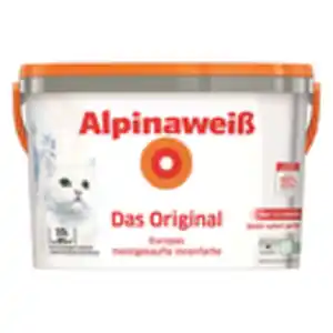 Alpinaweiß Wandfarbe Das Original Weiß Matt 10 l