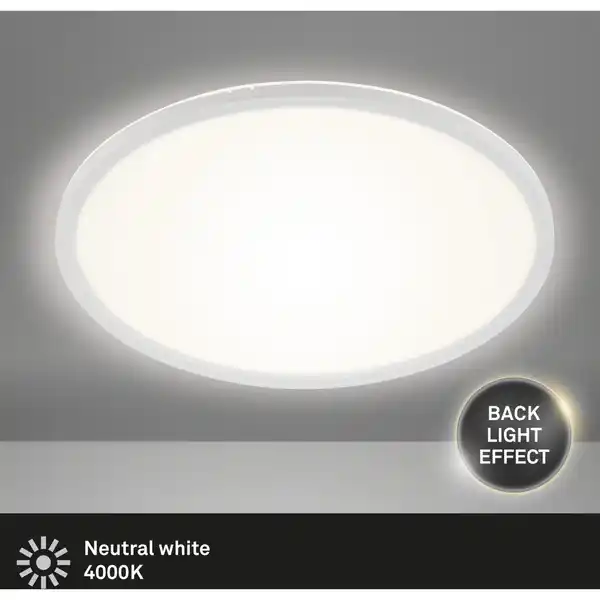 Bild 2 von Brilo LED-Deckenleuchte Slim 18 W Rund Weiß