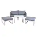 Bild 1 von Modulares Bistro-Set aus Aluminium, 5-tlg.