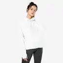 Bild 1 von Lauf-Sweatshirt Kapuze Hood 500 warm Damen weiss