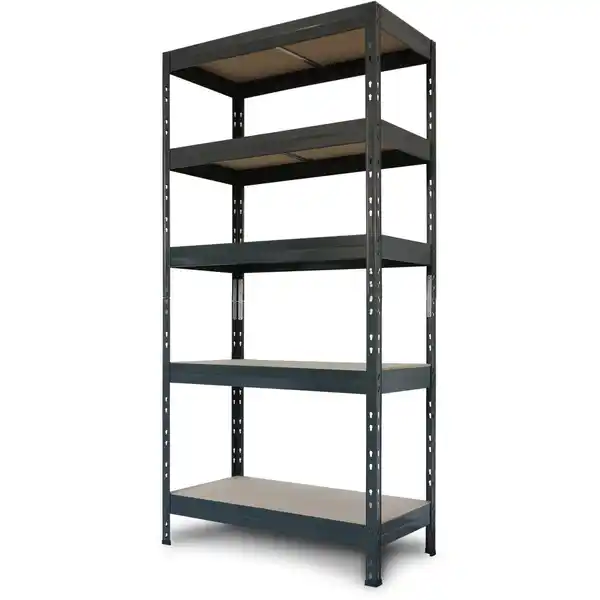 Bild 1 von Ar Shelving Schwerlast-Steckregal Rivet M 180cm x 90 cm x 40cm 5B Anthrazit FSC®