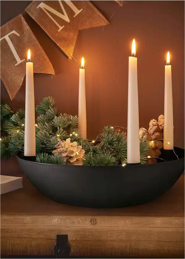 Bild 1 von Kerzenständer in Schalenform mit 4 Kerzenhaltern