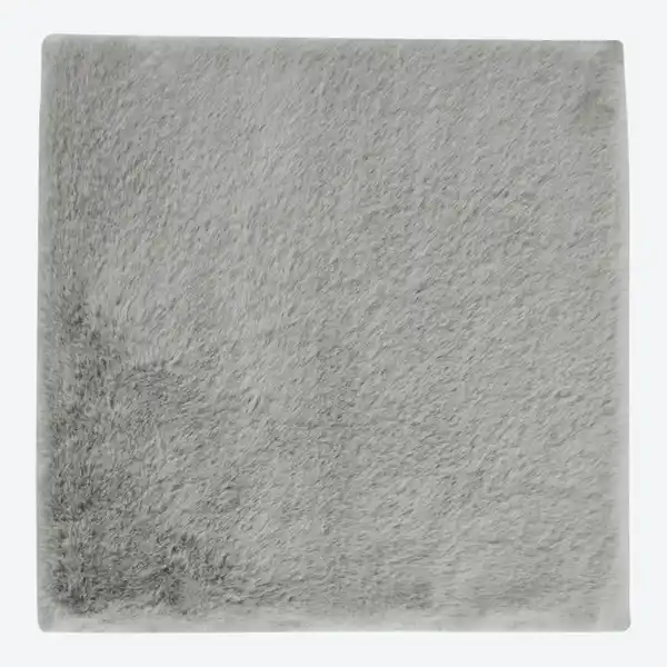 Bild 1 von Stuhlkissen mit Kunstfell, ca. 35x35cm, Gray