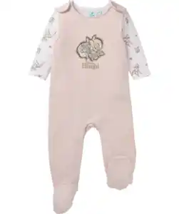 Bambi Newborn Body + Strampler, Bambi, 2-tlg. Set, rosa