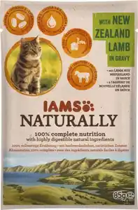 Iams Naturally Cat mit Lamm in Sauce