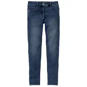 Mädchen Skinny-Jeans BLAU