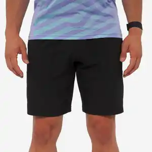 Herren Padelshorts atmungsaktiv - Dry schwarz Schwarz