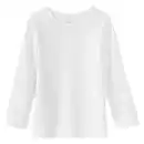 Bild 1 von Mädchen Langarmshirt im Basic-Look WEISS