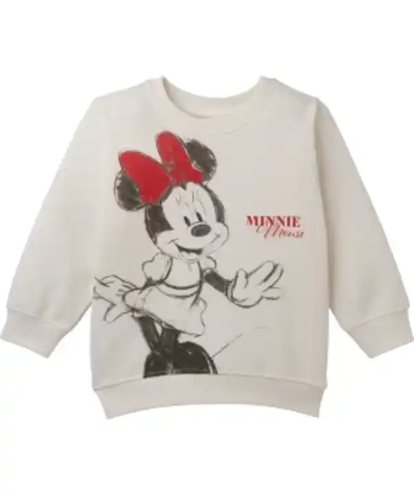 Bild 1 von Minnie Mouse Sweatshirt, , offwhite