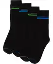 Bild 1 von Socken, 4er-Pack, Ergee, schwarz