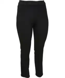 Schwarze Jeggings, elastischer Bund, Denim black