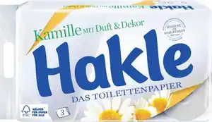 Hakle Natürlich Pflegend Toilettenpapier 3-lagig