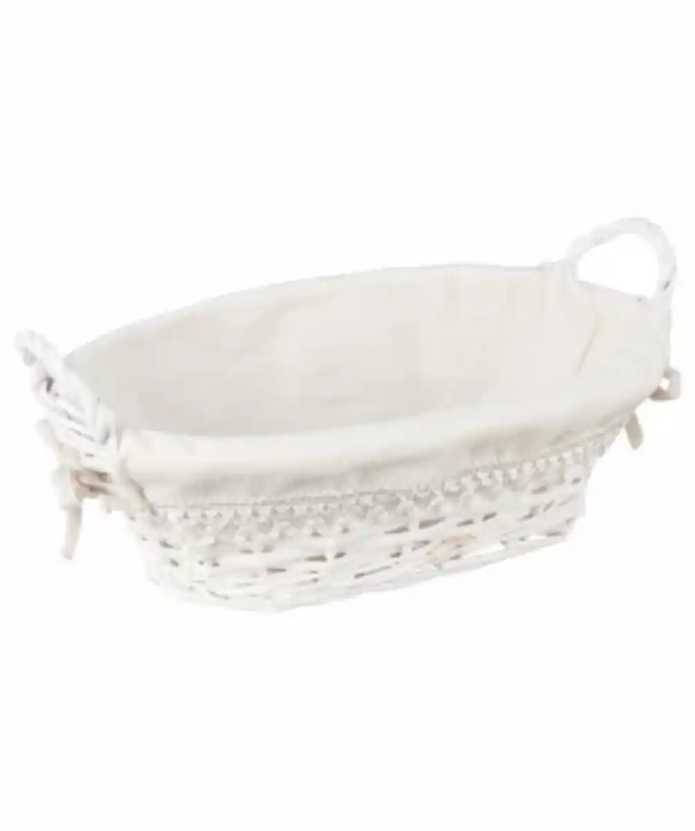 Bild 1 von Brotkorb, ca. 33 x 20 x 11 cm, weiß