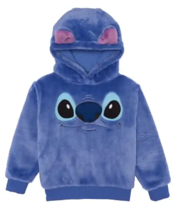 Bild 1 von Lilo und Stitch Sweatshirt, Lilo & Stitch, Kapuze, blau