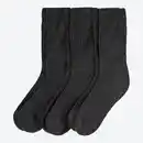 Bild 1 von Unisex-Norwegersocken mit Frotteesohlen, 3er-Pack, Dark-gray