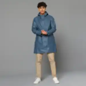 Regen Parka City 940 wasserdicht Nachtsichtbarkeit blau