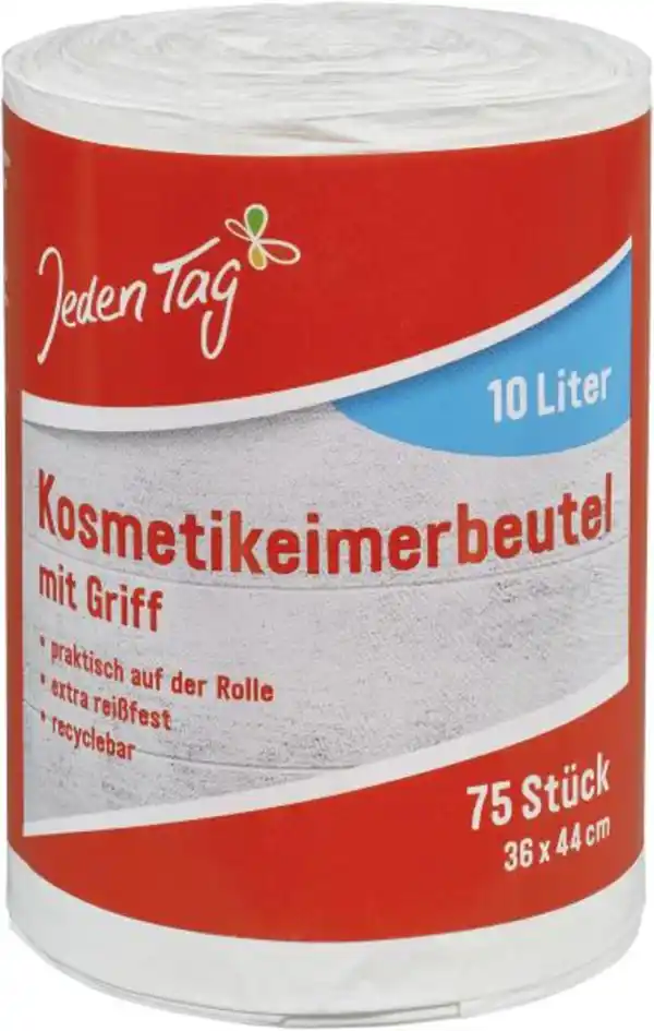 Bild 1 von Jeden Tag Kosmetikeimerbeutel mit Griff 10 Liter