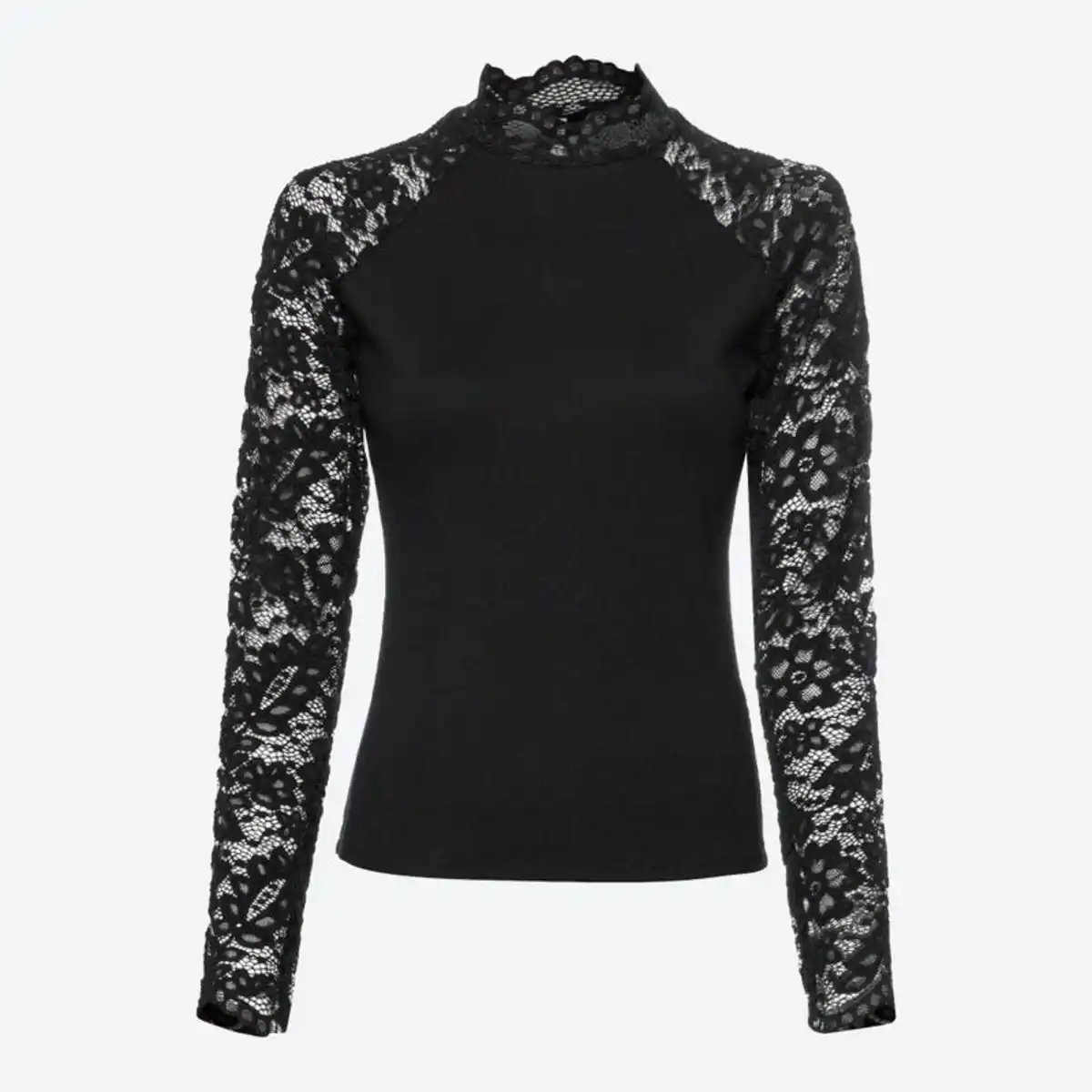 Bild 1 von Damen-Langarmshirt mit Raglanärmeln, Black