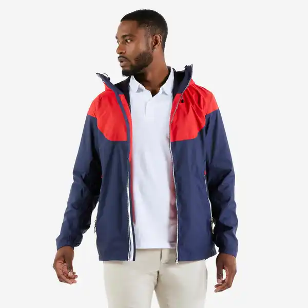 Bild 1 von Segeljacke Herren wasserdicht winddicht - 100 blau/rot