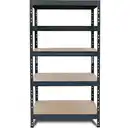 Bild 2 von Ar Shelving Schwerlast-Steckregal Rivet M 180cm x 90 cm x 40cm 5B Anthrazit FSC®