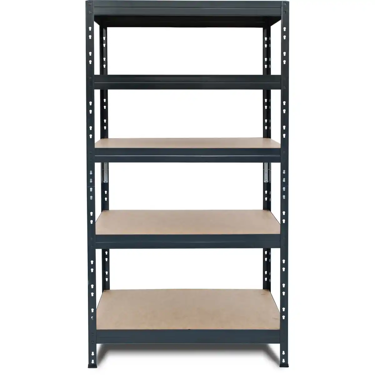 Bild 2 von Ar Shelving Schwerlast-Steckregal Rivet M 180cm x 90 cm x 40cm 5B Anthrazit FSC®