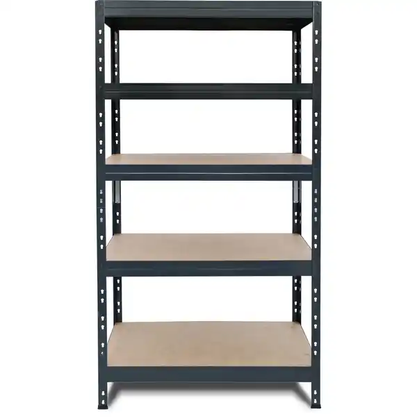 Bild 2 von Ar Shelving Schwerlast-Steckregal Rivet M 180cm x 90 cm x 40cm 5B Anthrazit FSC®