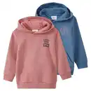 Bild 1 von 2 Jungen Hoodies mit kleinem Print TERRACOTTA / BLAUGRAU