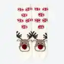 Bild 1 von Damen-Kuschelsocken in Weihnachts-Design, White