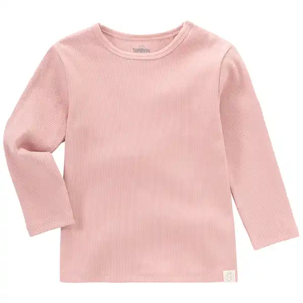 Bild 1 von Baby Langarmshirt mit Rippstruktur ROSA