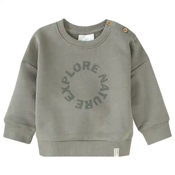 Bild 1 von Baby Sweatshirt mit Message-Print SALBEI