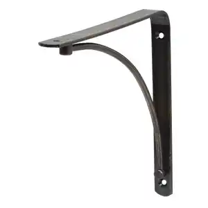 Wandhalter Bracket Schwarz matt, Schwarz