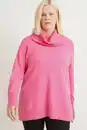 Bild 1 von C&A Kaschmir-Rollkragenpullover, Pink, Größe: 56