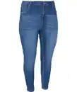 Bild 1 von Jeans High-Waist, Slim-fit, jeansblau