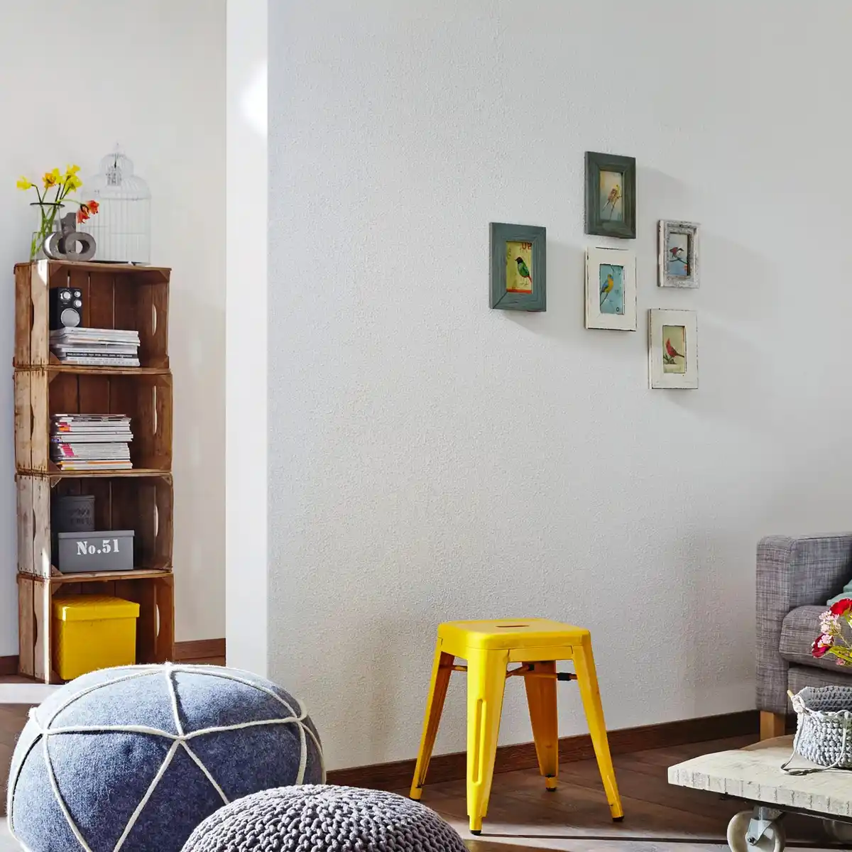 Bild 3 von Knauf Easy Putz Schneeweiß Matt Extra Fein 0,5 mm Körnung 10 kg