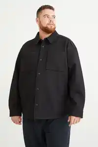 C&A Hemdjacke, Schwarz, Größe: 3XL