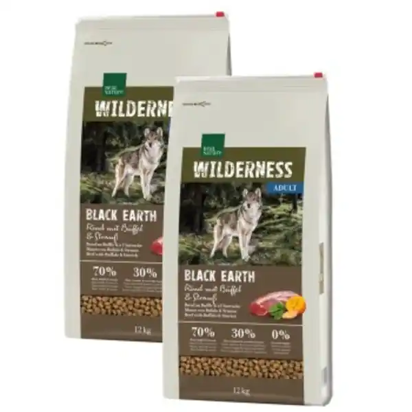 Bild 1 von REAL NATURE WILDERNESS Black Earth Rind & Büffel 2x12 kg