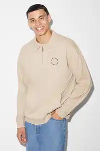 C&A Sweatshirt, Beige, Größe: XS