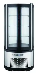 METRO Professional Kuchen-Vitrine GRV1100, 100 l, rund