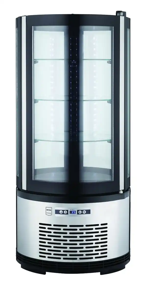 Bild 1 von METRO Professional Kuchen-Vitrine GRV1100, 100 l, rund