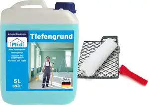 Premium Tiefengrund Tapetengrundierung Grundierung Weiß