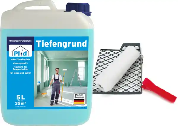 Bild 1 von Premium Tiefengrund Tapetengrundierung Grundierung Weiß