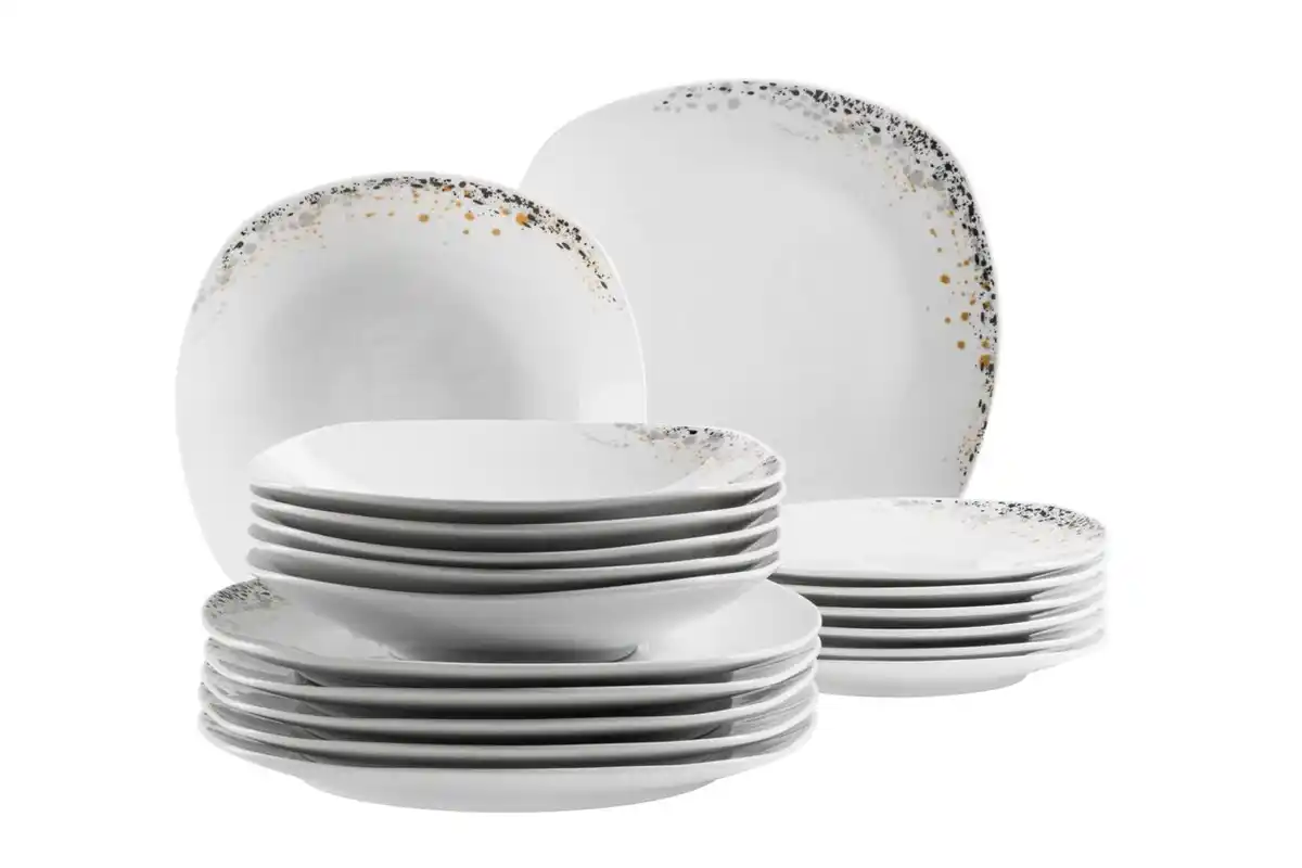 Bild 1 von Serie Spcae Dust, Tellerset 18 teilig für 6 Personen